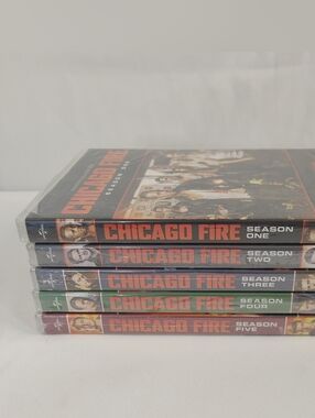 Chicago Fire Seasons 1-5 DVD Lot 4 Sealed 1 Open Complete Series Bundle TV Drama